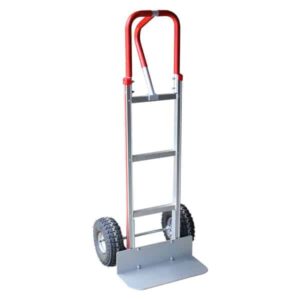 Aluminium P-Handle Pneumatic Carton Hand Trolley (CTR018)